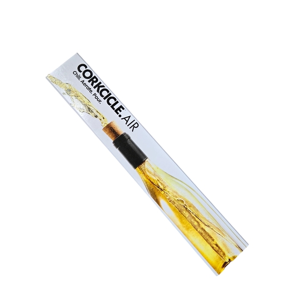 Aerator Wine Bottle Chiller + Stopper + Pour Freezable Ice Mold Cooling Stick - Picture 1 of 14